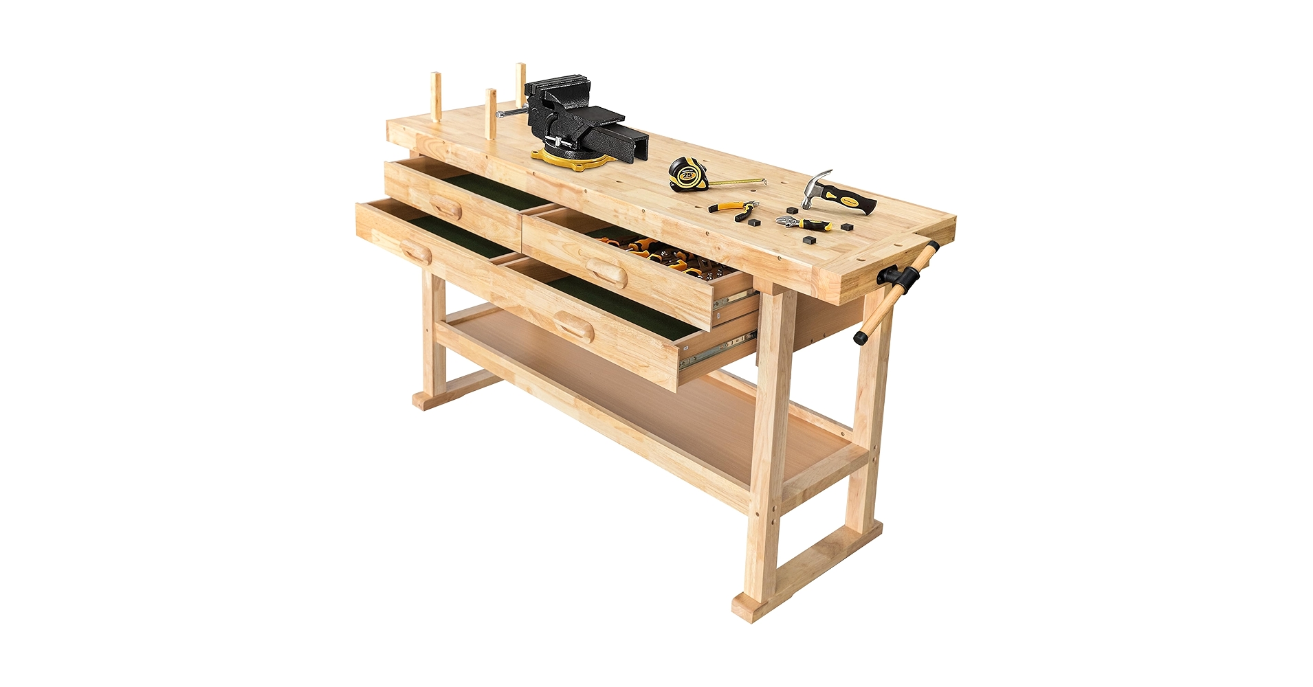 ◼️4drawers wood working table 作業台 81C+tHKB6JL.jpg_BO30,255,255,